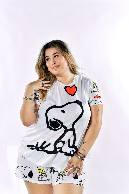 Pijama Corto Snoopy